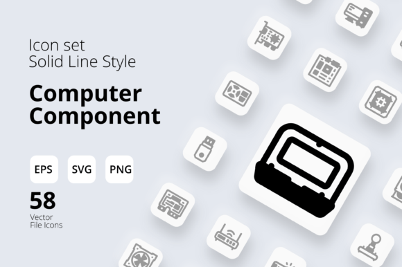 A Practical Guide to Choosing a Computer Component Icon Set Solid Line for Your Project