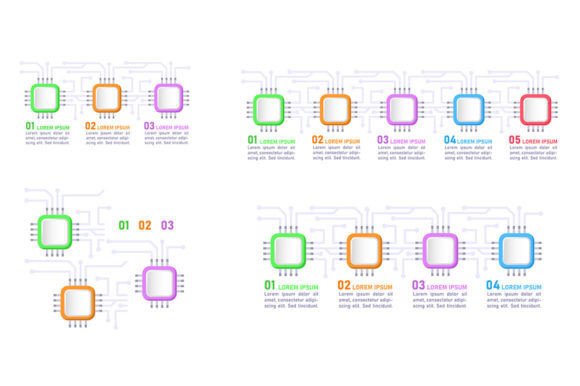 High Tech Infographic Charts: Visualizing Complexity