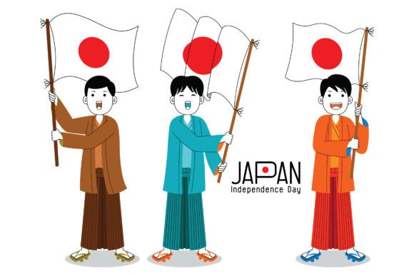 Japan Independence Day Vector 02: Integrating Versatile Assets into Your Creative Process