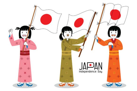 Japan Independence Day Vector 04: A Professional Asset for Visual Communication