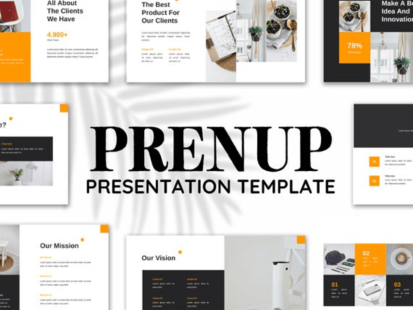 Prenup Creative Presentation Template: Professional Design Without the Design Overhead