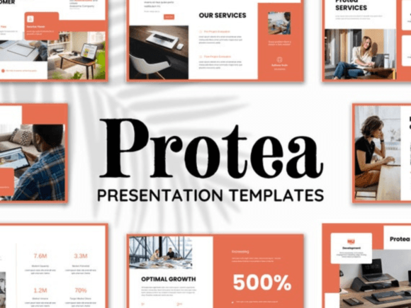 Protea Canva Presentation Template: A Strategic Tool for Clear Communication