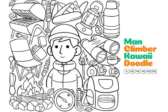 The Power of Kawaii Doodle Line Art: Unlocking Creativity with Vector Illustrations