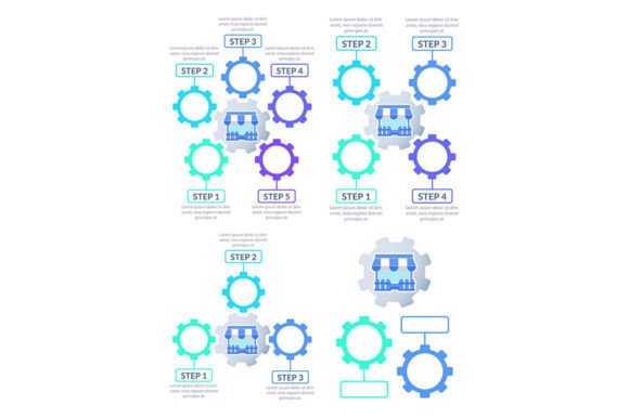 The Retailing Infographic Chart Template Set: A Toolkit for Visual Communication