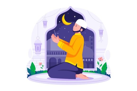 The Significance of Ramadan Prayer Illustrations in Design