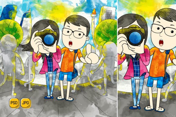 Unlocking Creative Potential with City Park Photography Illustrations